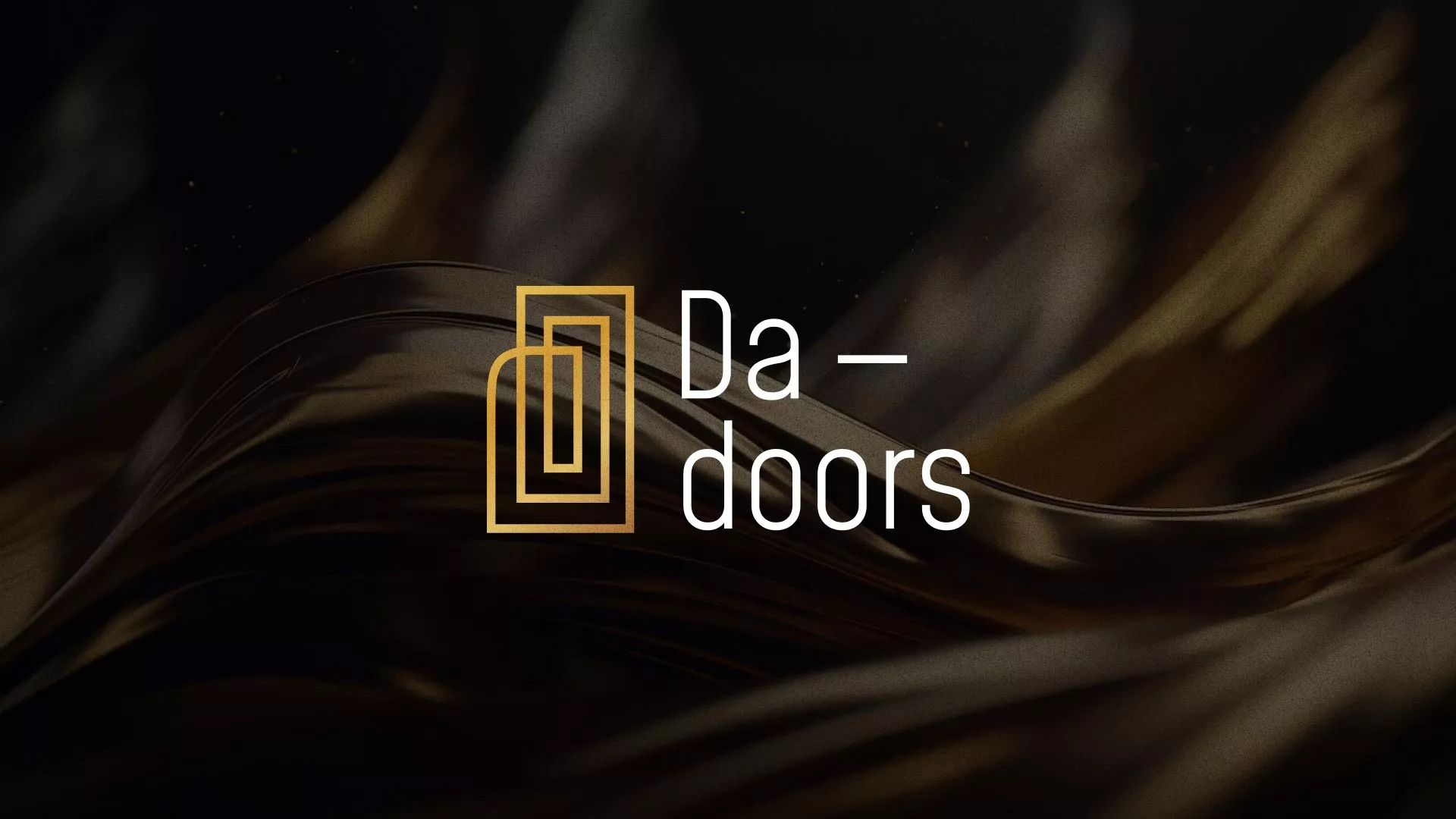 Разработка логотипа для компании «DA-DOORS» в Новомосковске